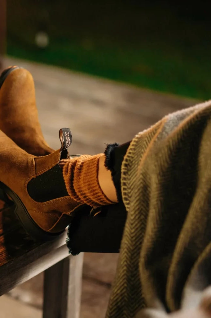 Boots Original suede 1911 Blundstone, coloris tobacco – vue 2