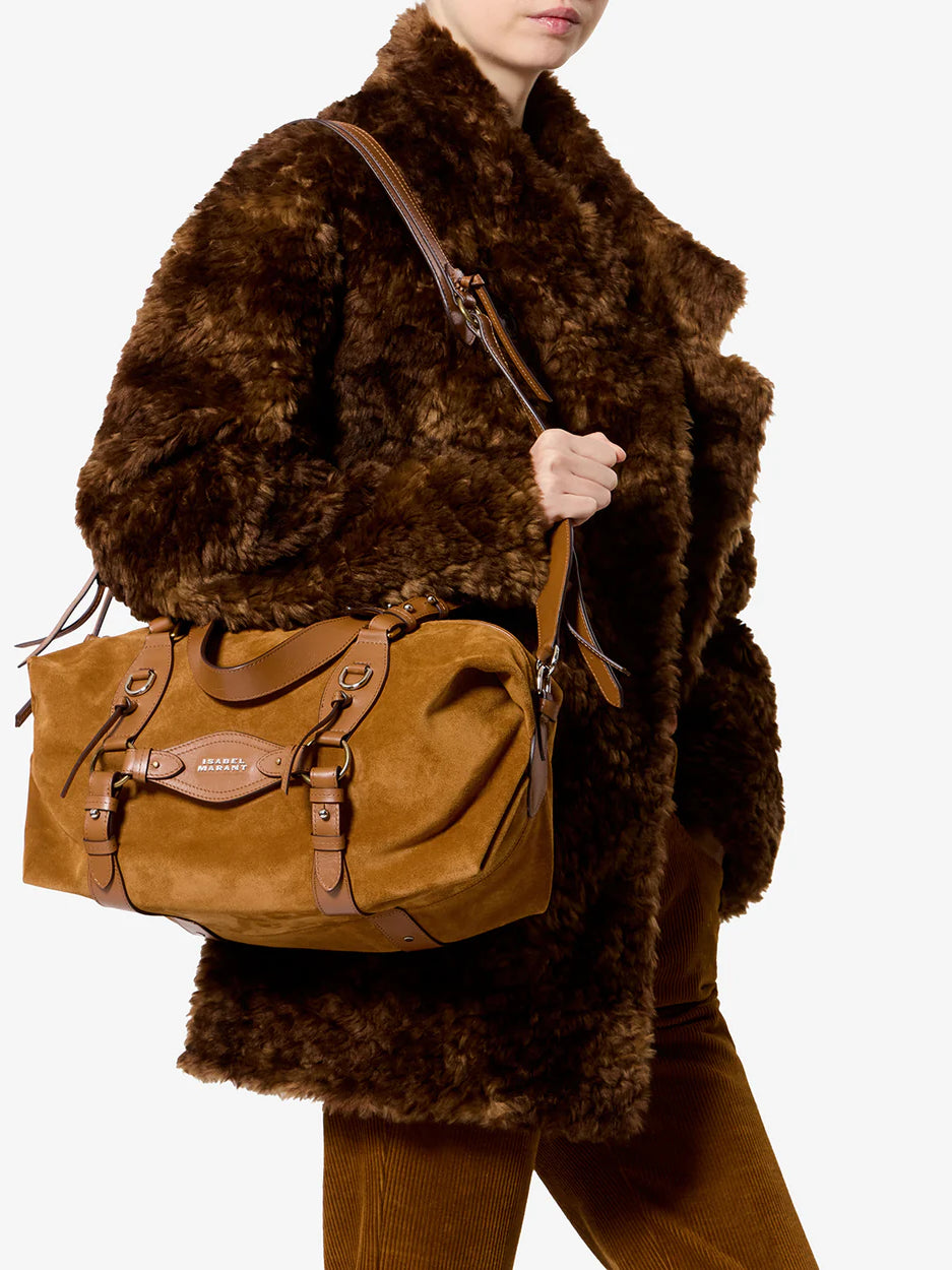 Sac Tilpa Isabel Marant, coloris cognac, cuir – vue 2