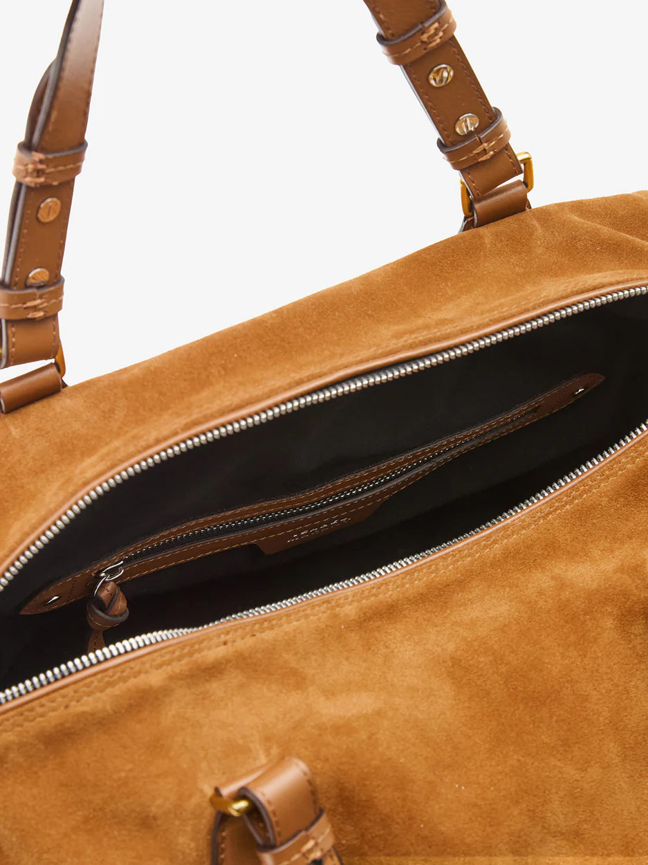 Sac Tilpa Isabel Marant, coloris cognac, cuir – vue 3