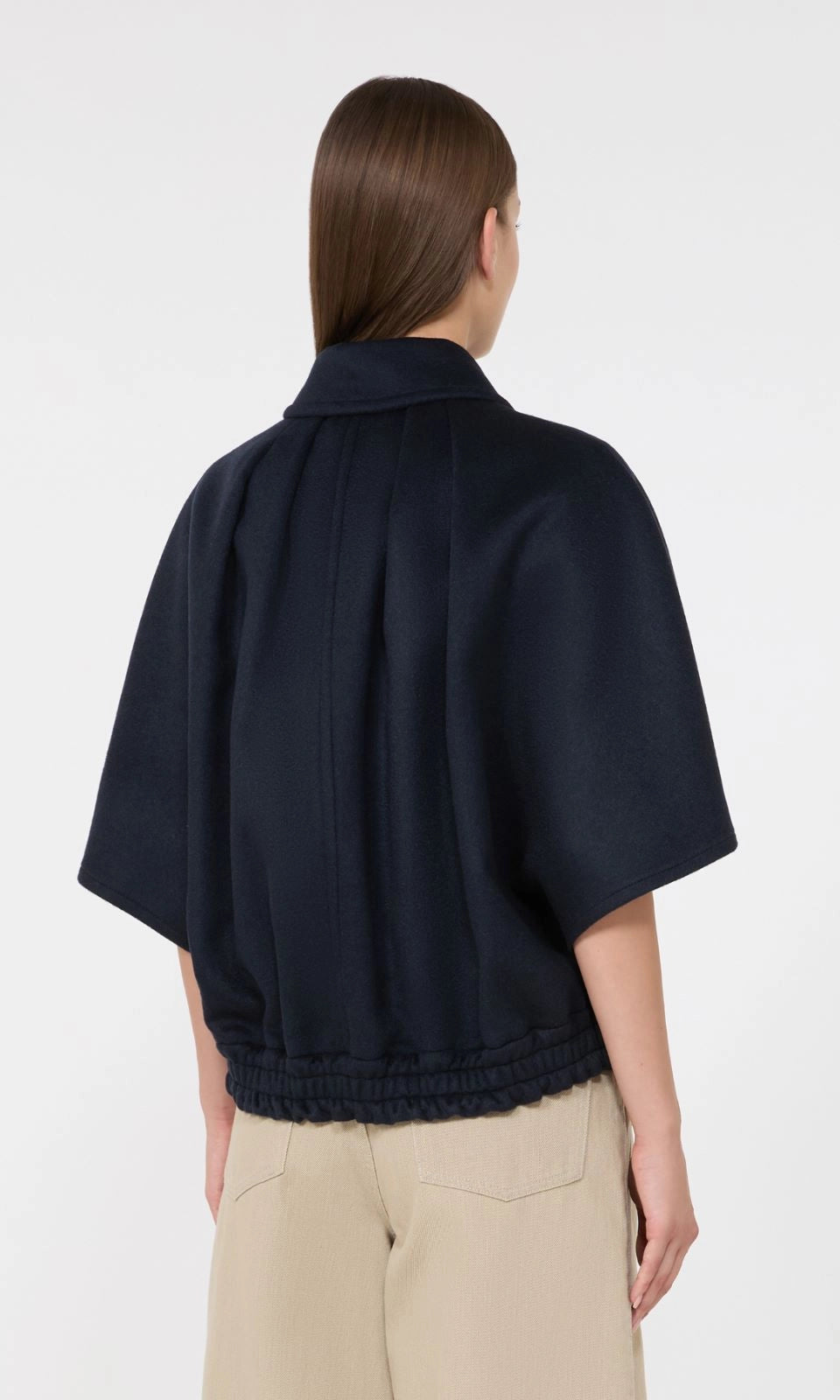 Cape Dream cachemire Max Mara, coloris marine – vue 2