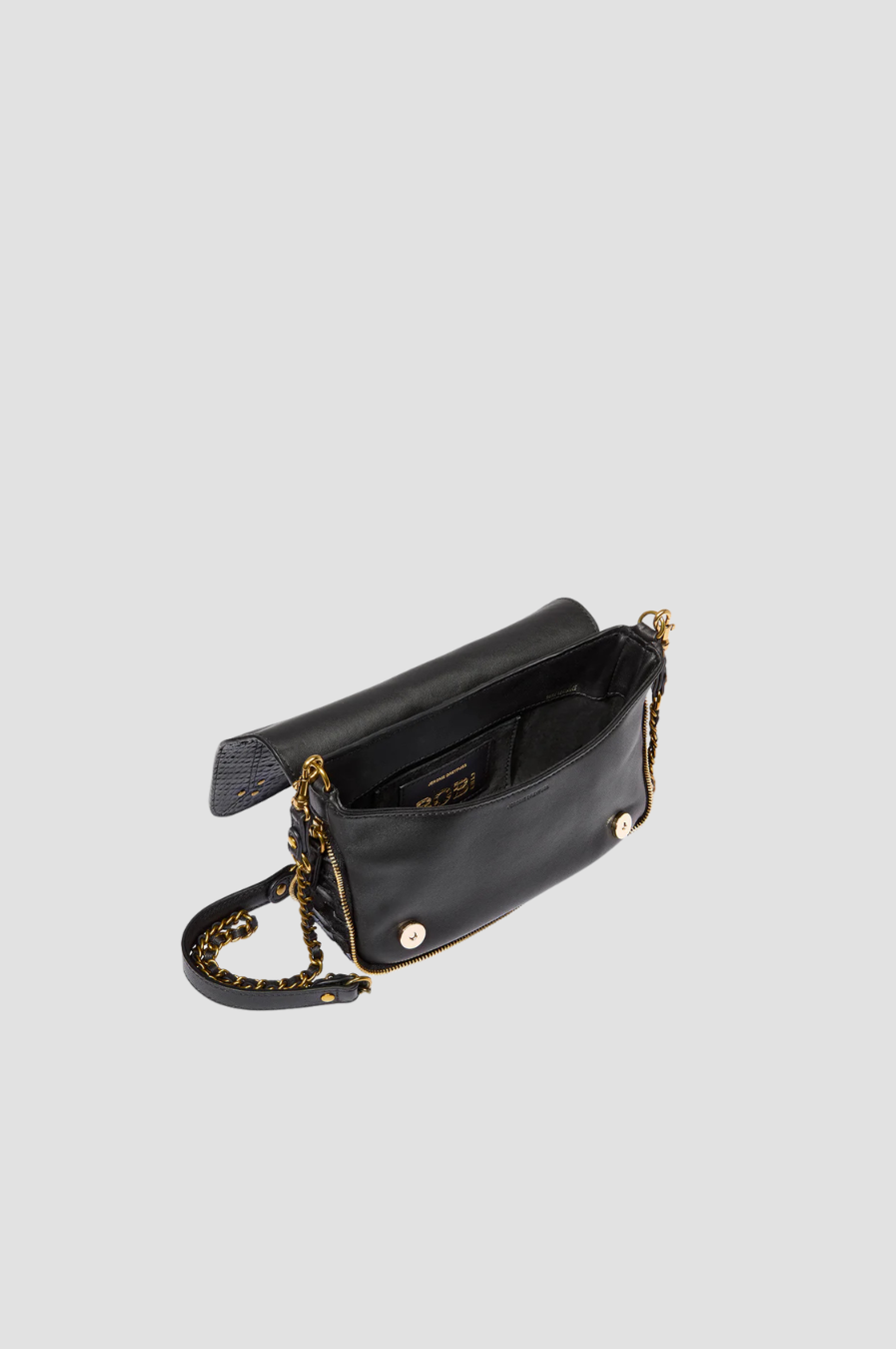 Sac bobi S python Jérôme Dreyfuss, croûte – vue 2