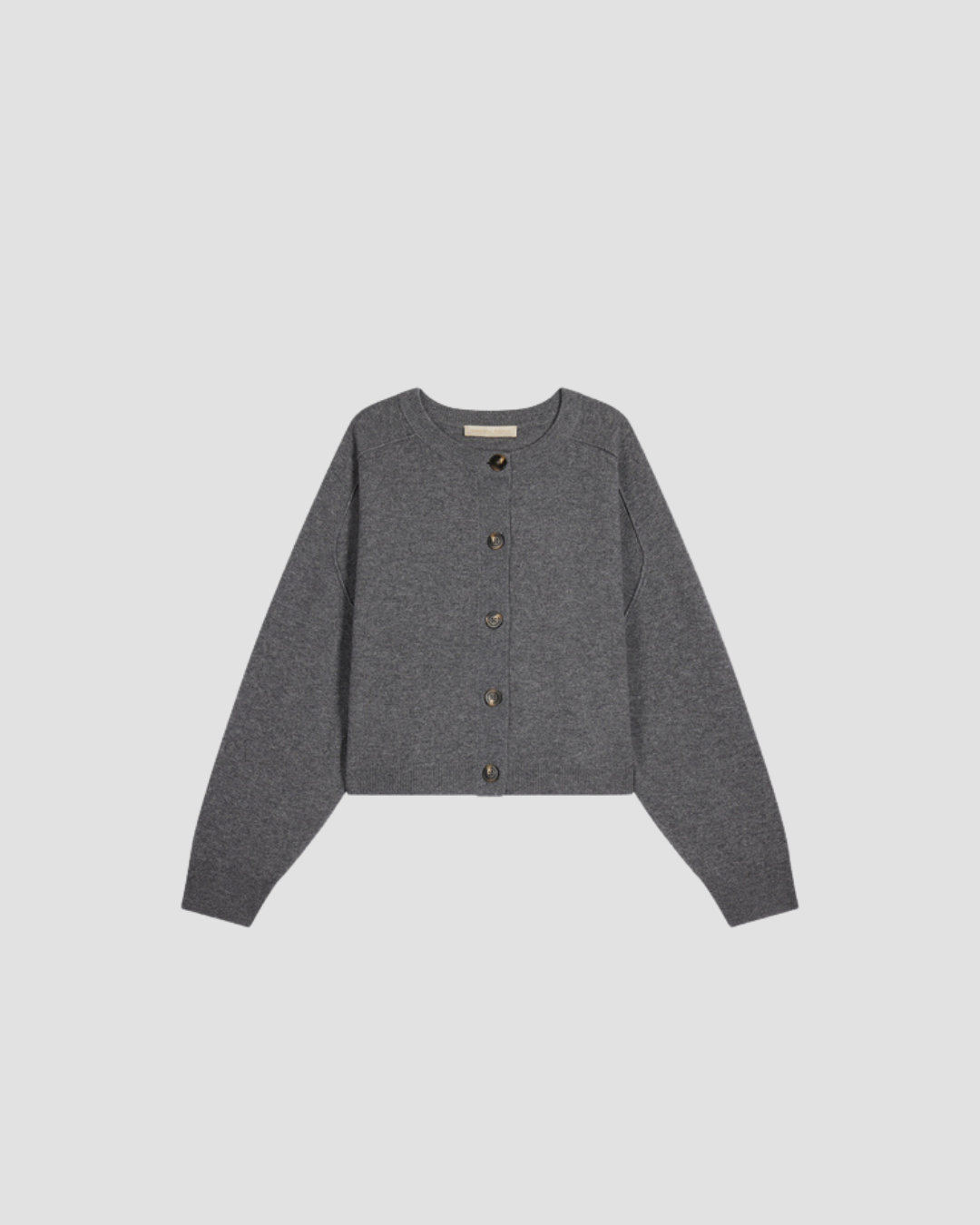 Cardigan Douve Vanessa Bruno, coloris gris, laine