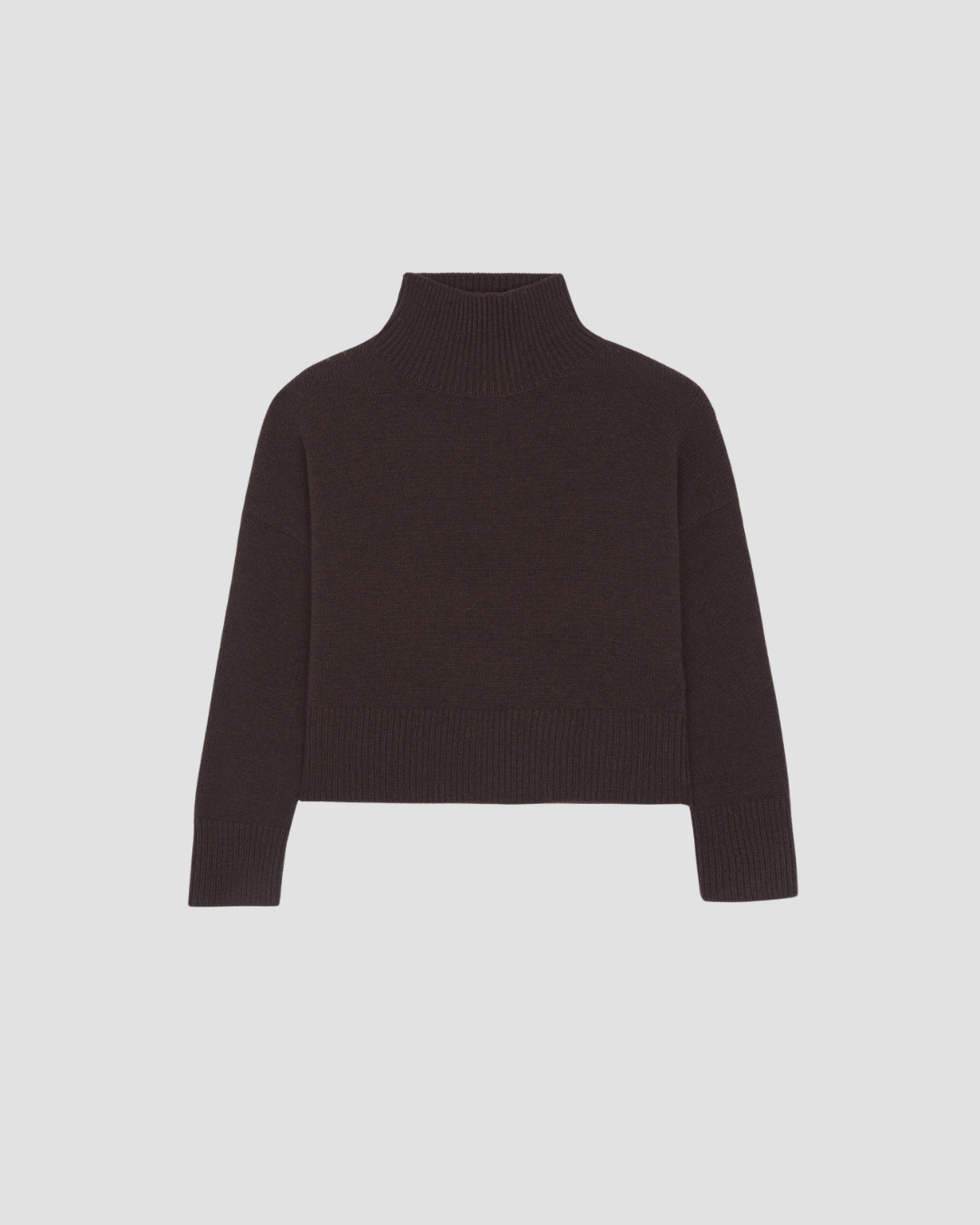 Pull Ulla crop Kujten, coloris macchiato, cachemire