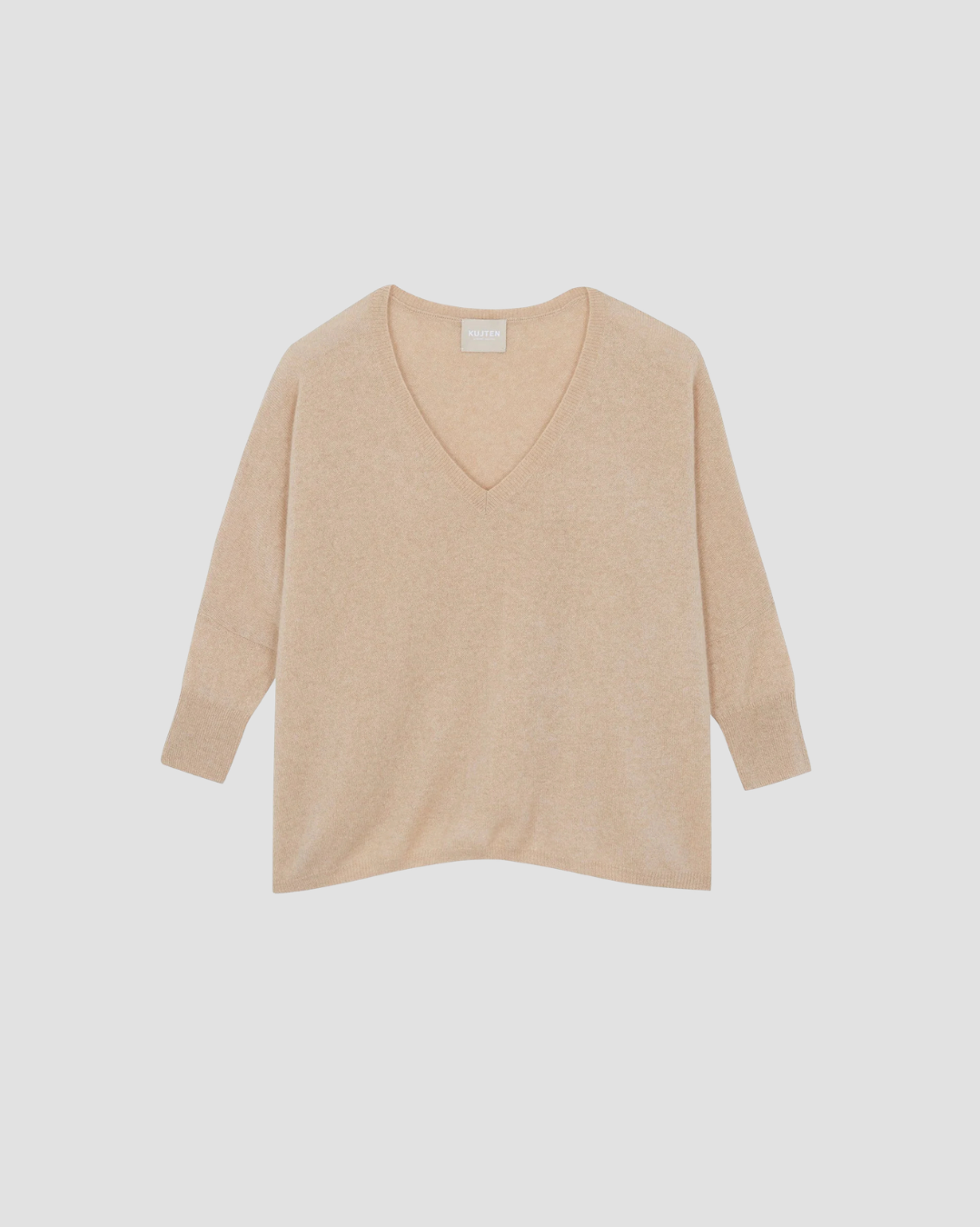 Pull Minie Kujten, coloris marron – vue 3