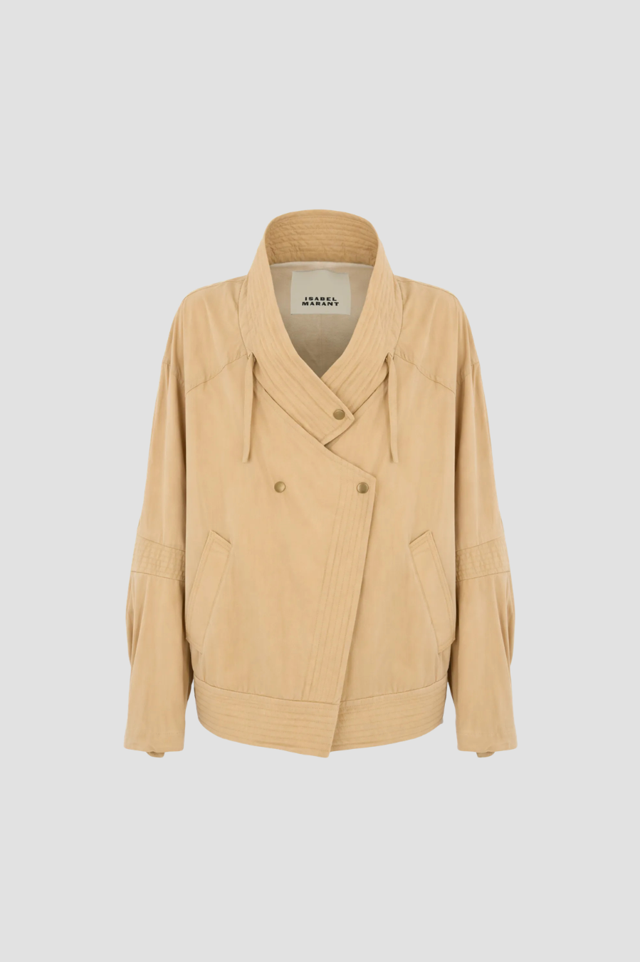 veste ultra tendance isabel marant
veste du défilé isabel marant
veste fluide et moderne
isabel marant