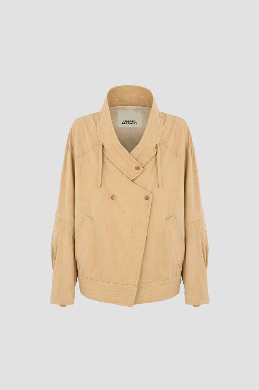 veste ultra tendance isabel marant
veste du défilé isabel marant
veste fluide et moderne
isabel marant