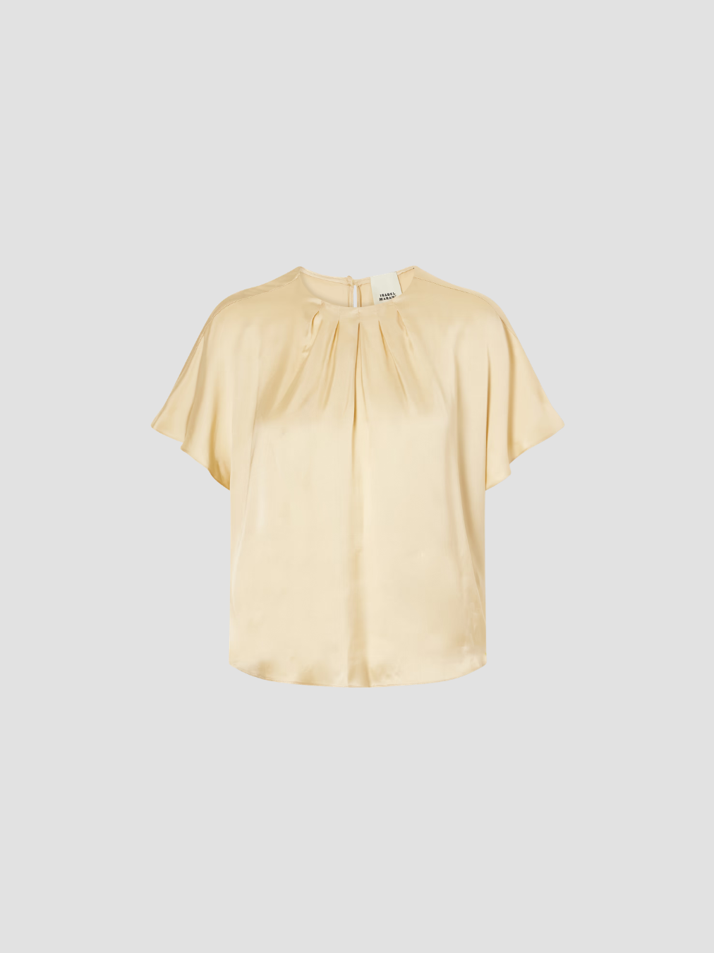 Blouse Sakine Isabel Marant, coloris beige, viscose