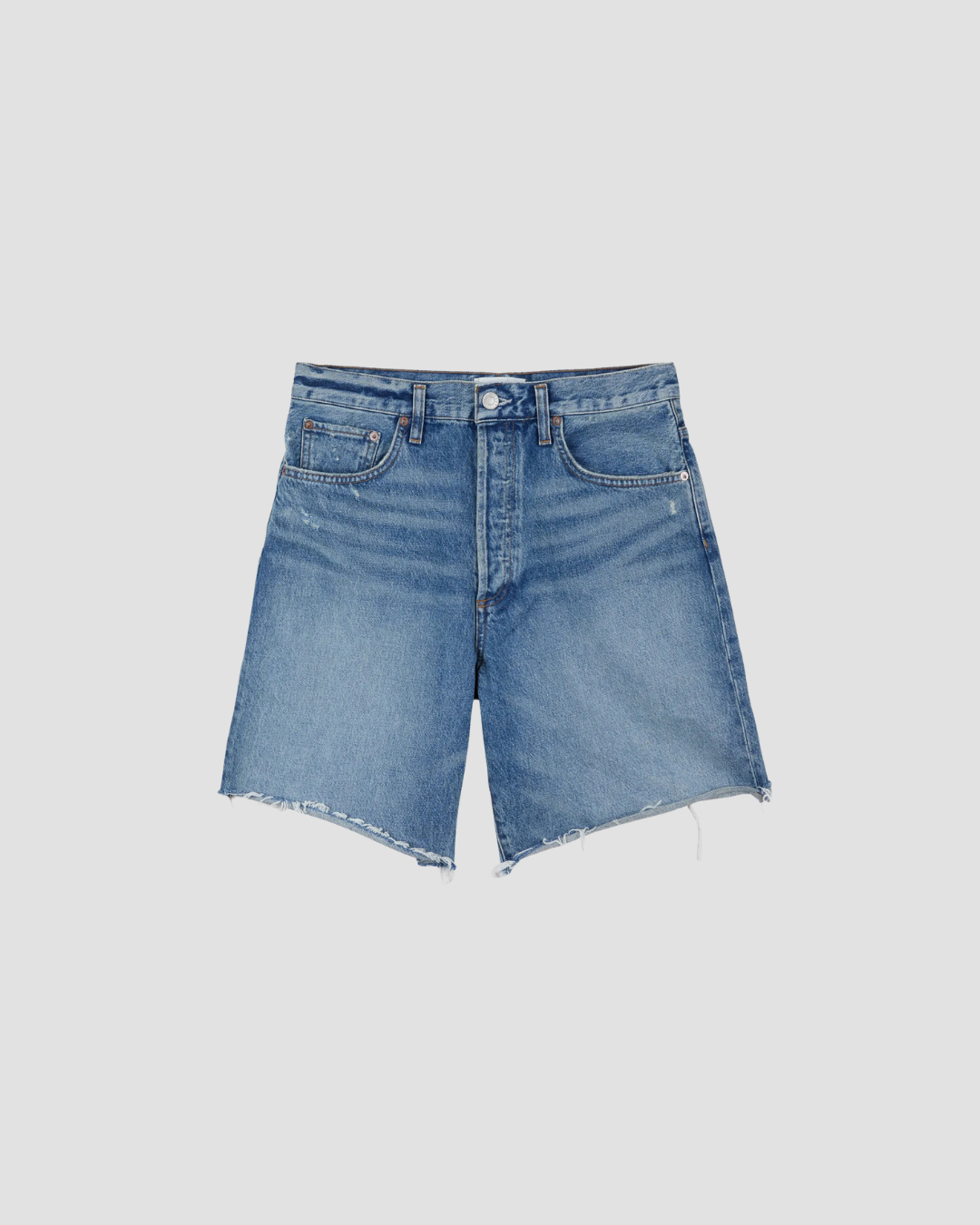 Short Indra Agolde, coloris bleu
