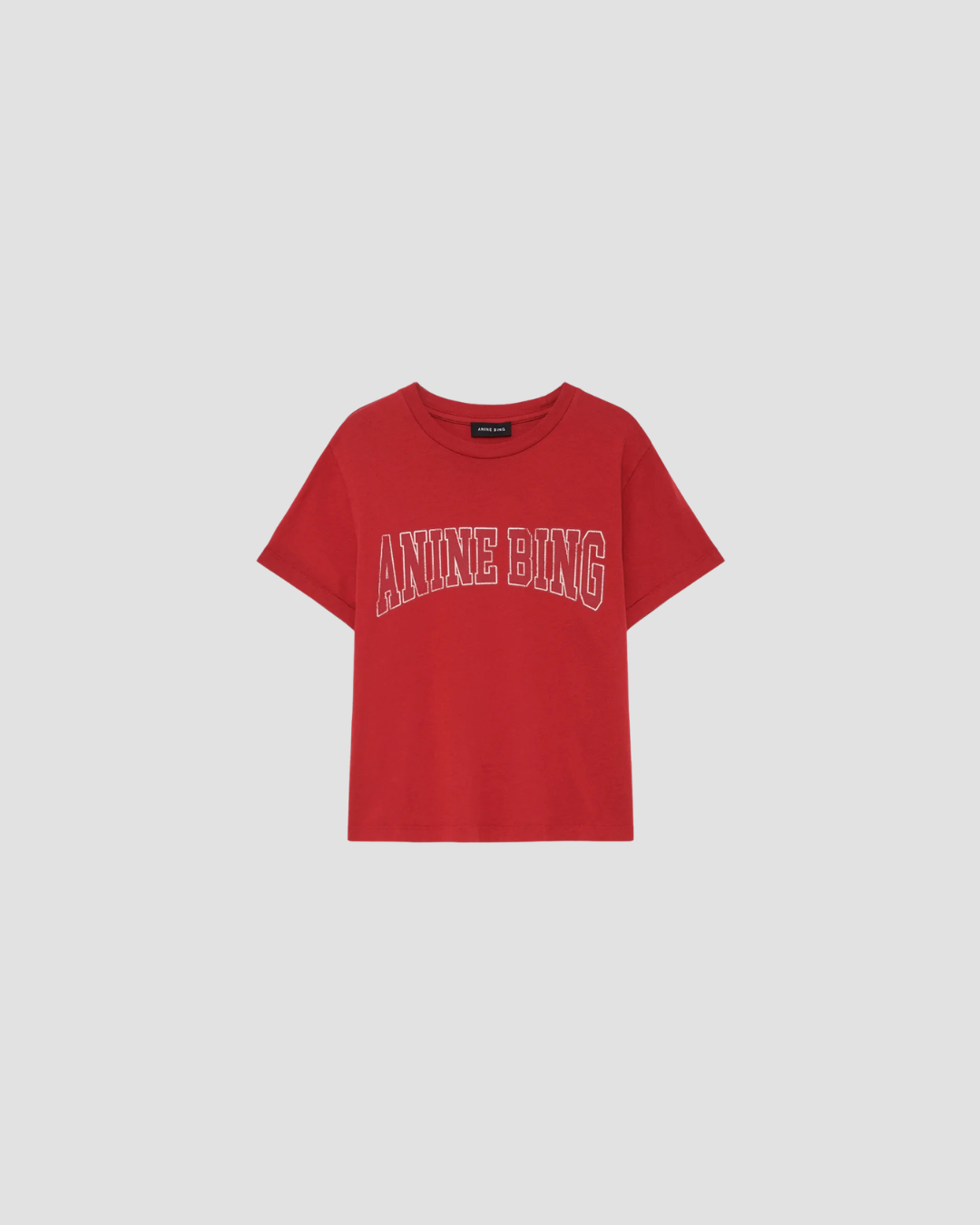 Tee-shirt Shelley Anine Bing, coloris rouge, coton