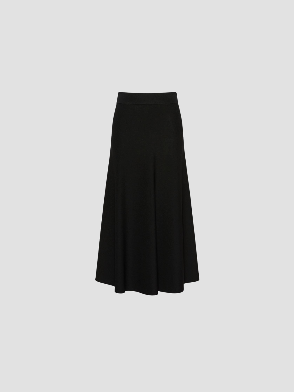 Jupe en maille Fuggito Max Mara, coloris noir, viscose
