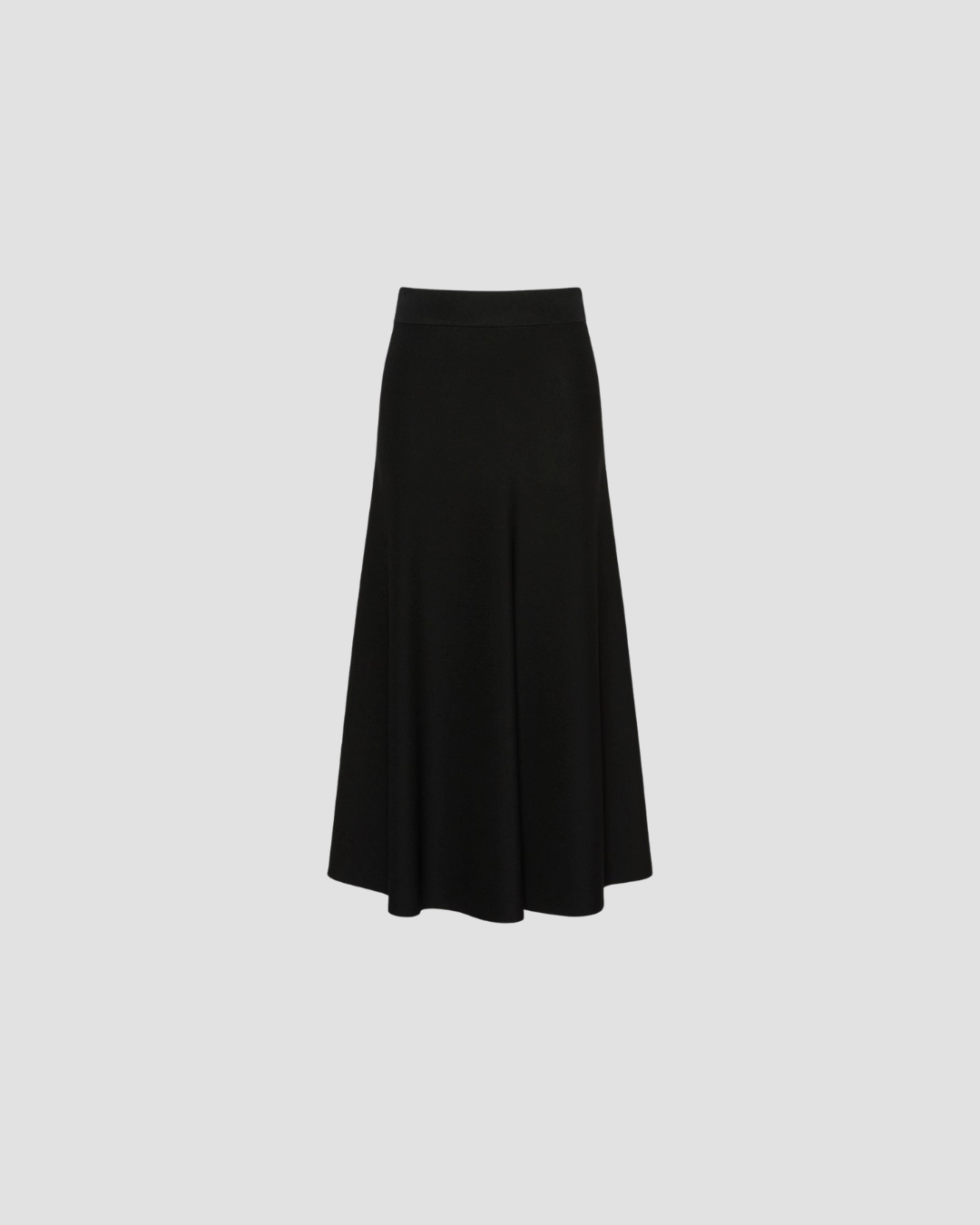 Jupe en maille Fuggito Max Mara, coloris noir, viscose