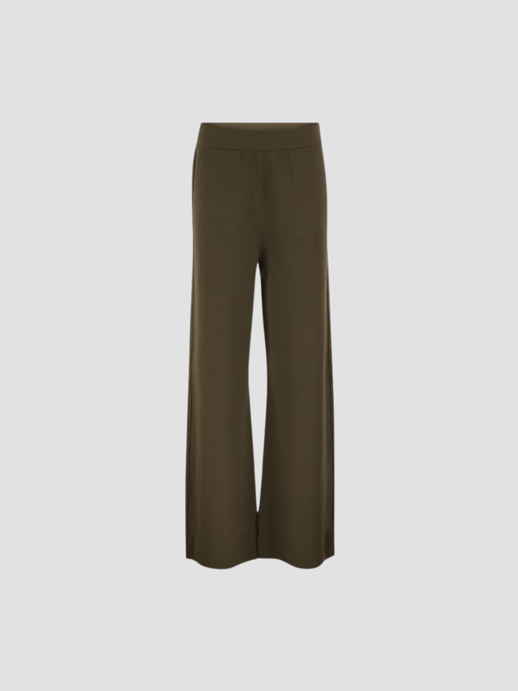 Pantalon en maille Faida Max Mara, coloris kaki, viscose
