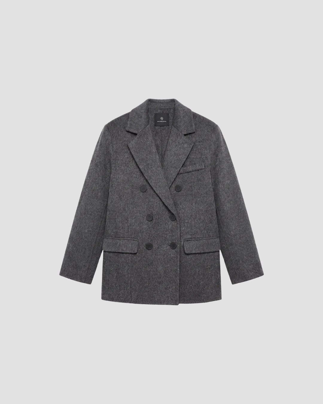 Manteau Sali Anine Bing, coloris gris, laine
