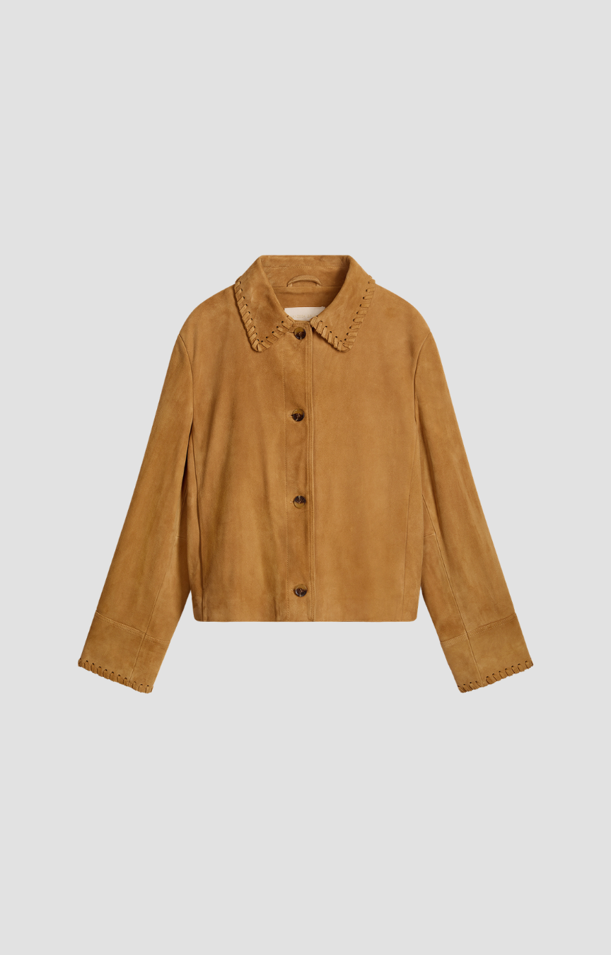 Veste Hector Vanessa Bruno, coloris camel, cuir