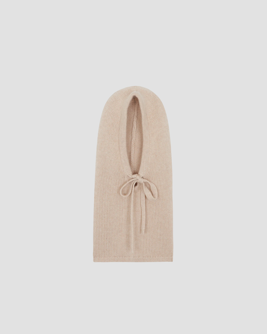 Cagoule Sybel Kujten, coloris kaki, cachemire – vue 4