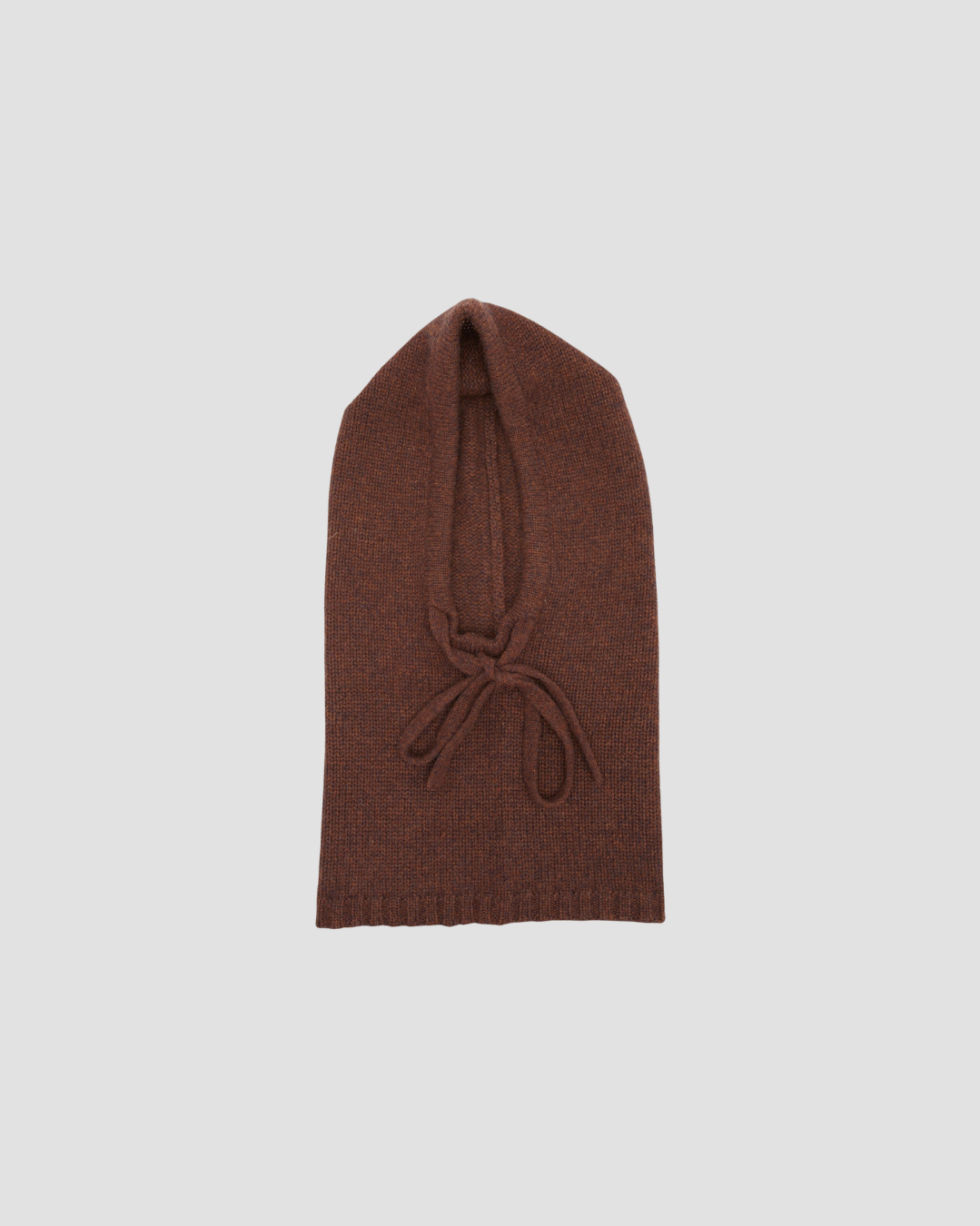 Cagoule Sybel Kujten, coloris kaki, cachemire – vue 3