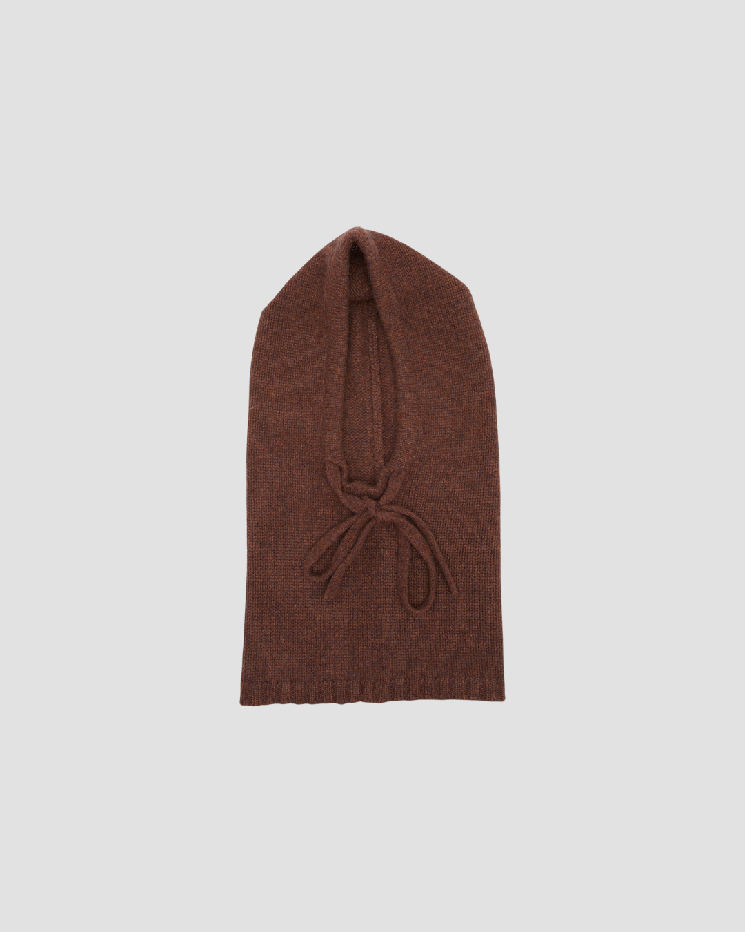 Cagoule Sybel Kujten, coloris kaki, cachemire – vue 3
