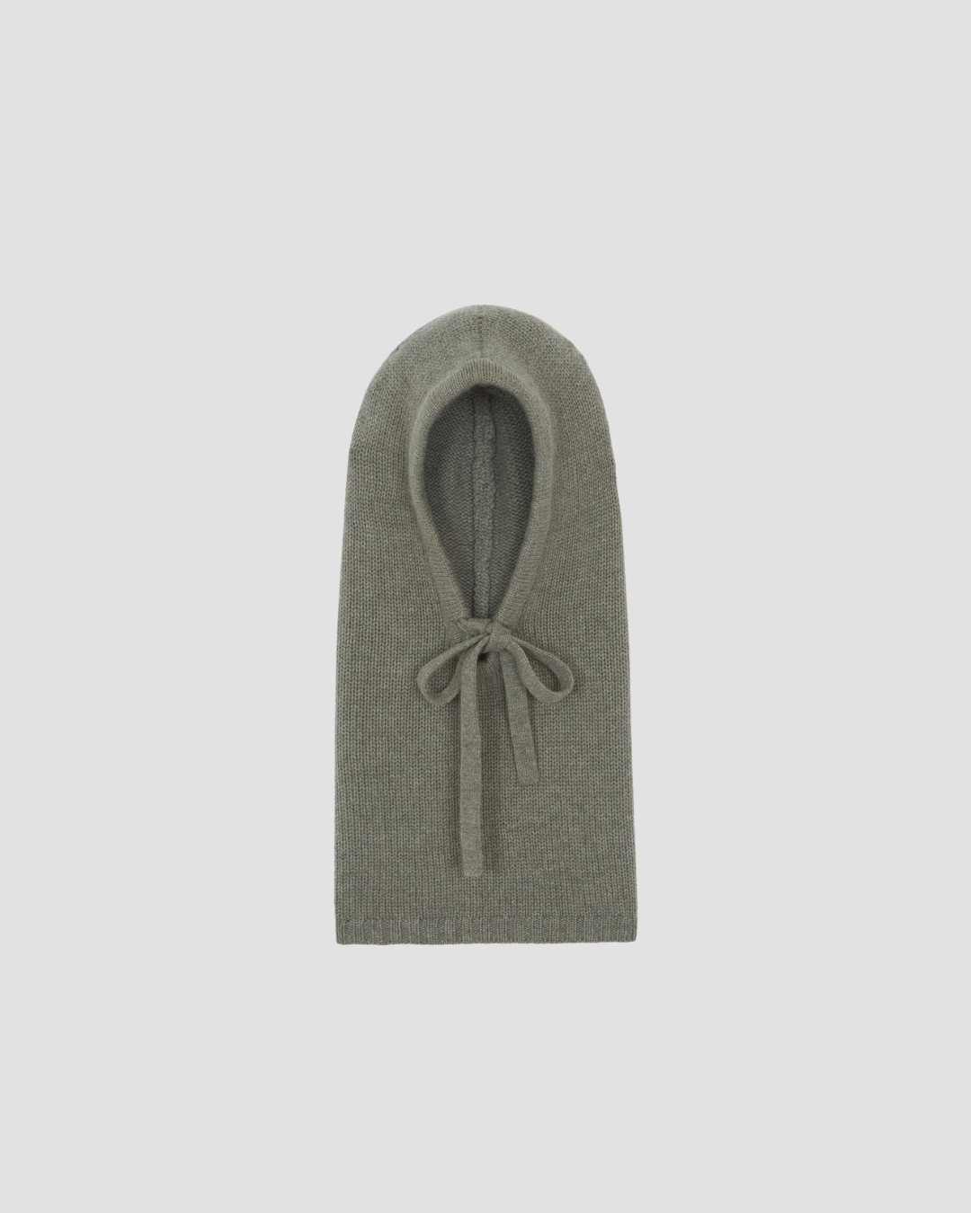 Cagoule Sybel Kujten, coloris kaki, cachemire