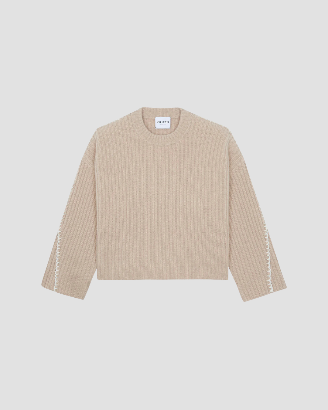 Pull Ilana Kujten, coloris organic, cachemire