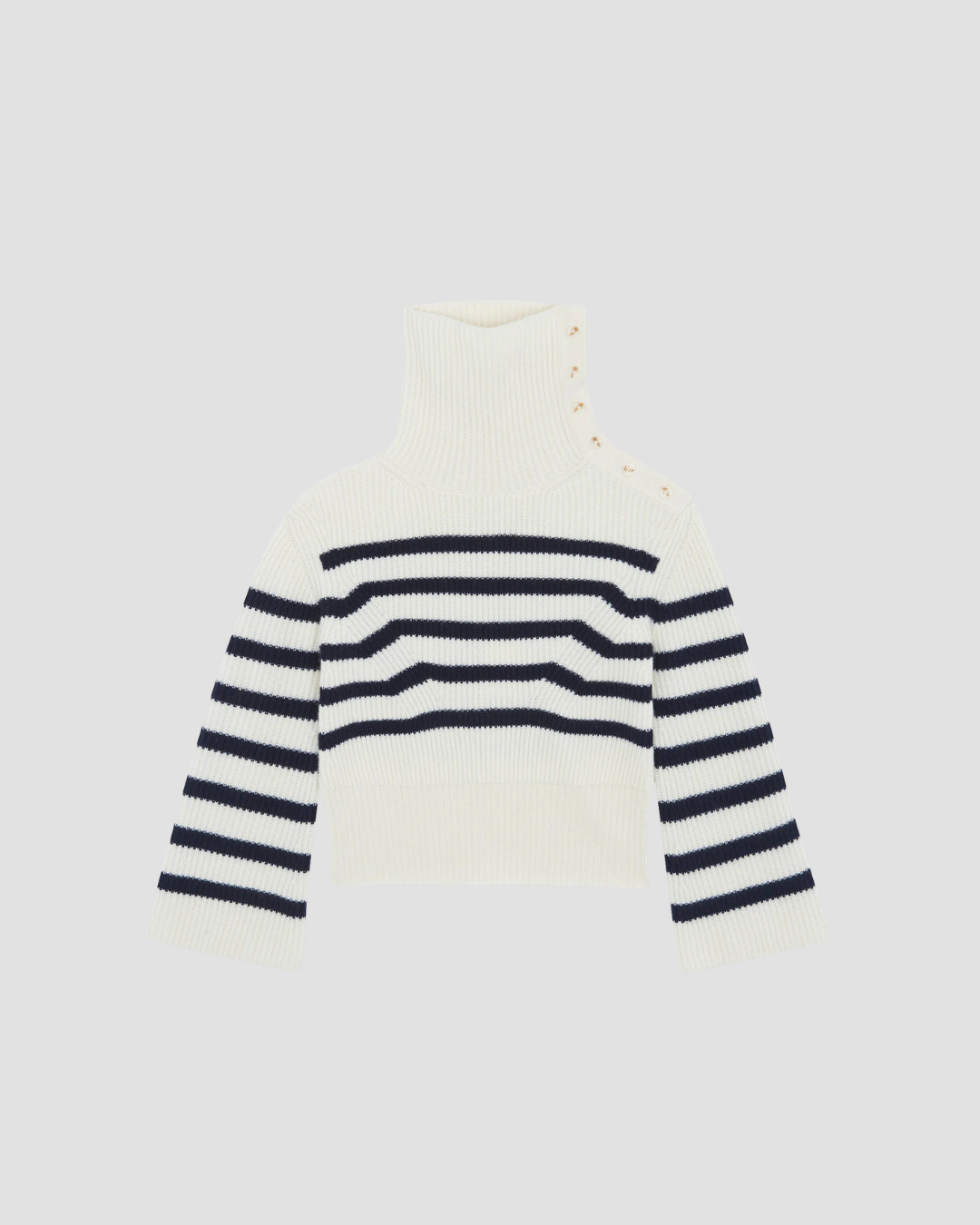 Pull Vale Kujten, coloris blanc, cachemire