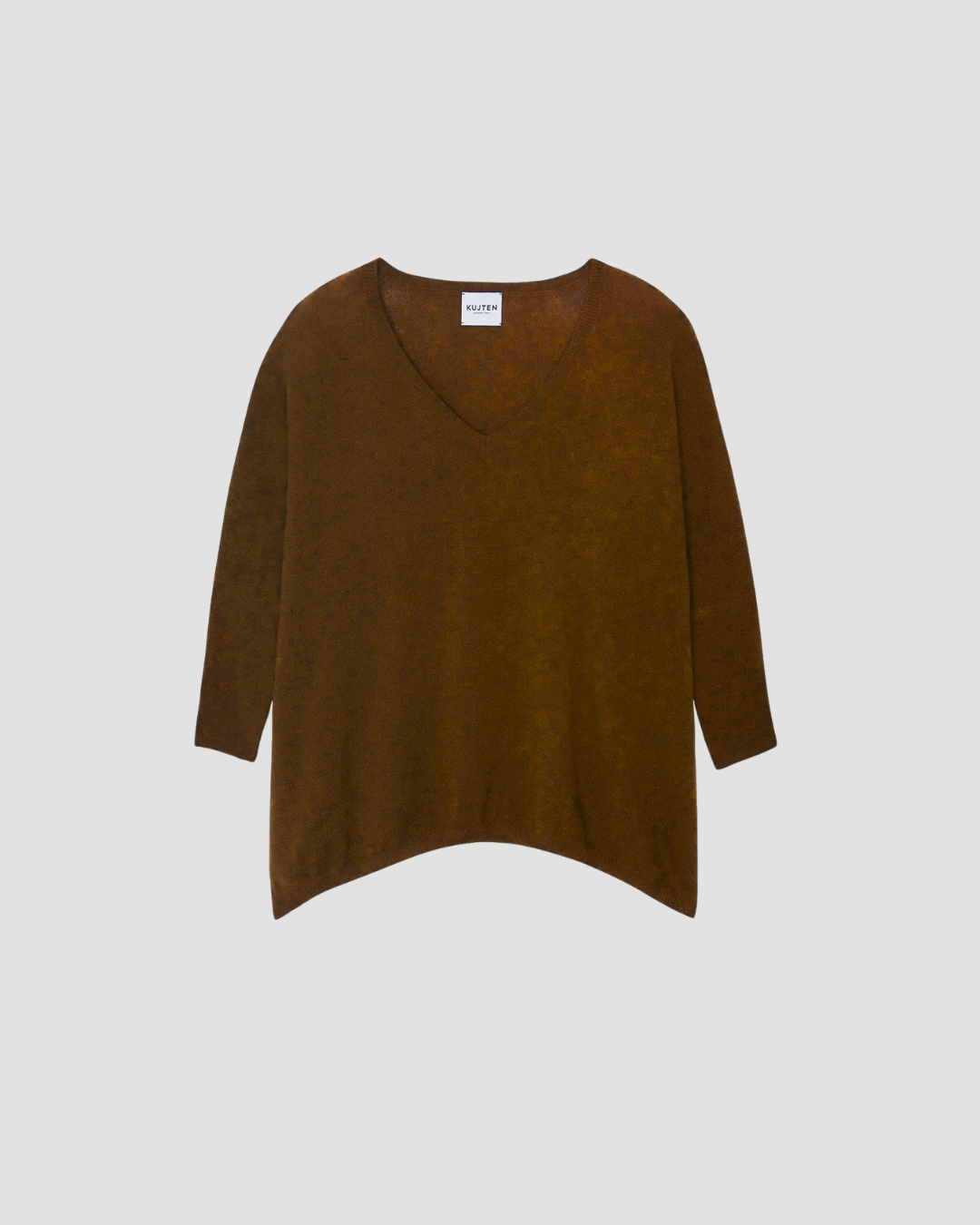 Pull Minie Kujten, coloris marron – vue 2