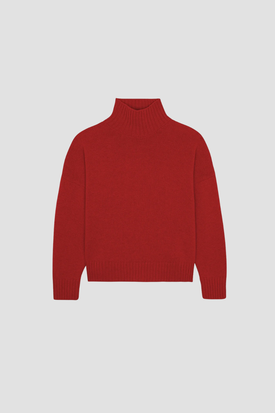 Pull Christina Linnea Lund, coloris cherry, cachemire