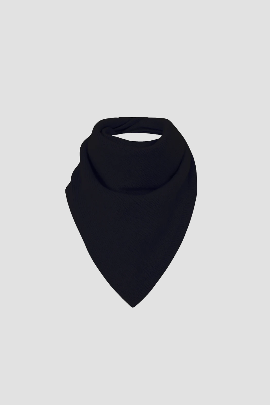 Echarpe mini Stella Linnea Lund, coloris anthracite, cachemire – vue 5