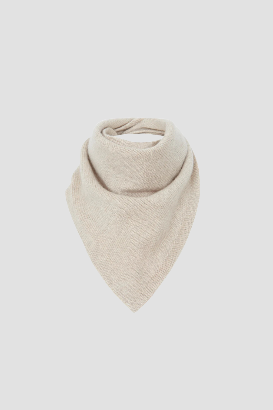 Echarpe mini Stella Linnea Lund, coloris anthracite, cachemire – vue 4