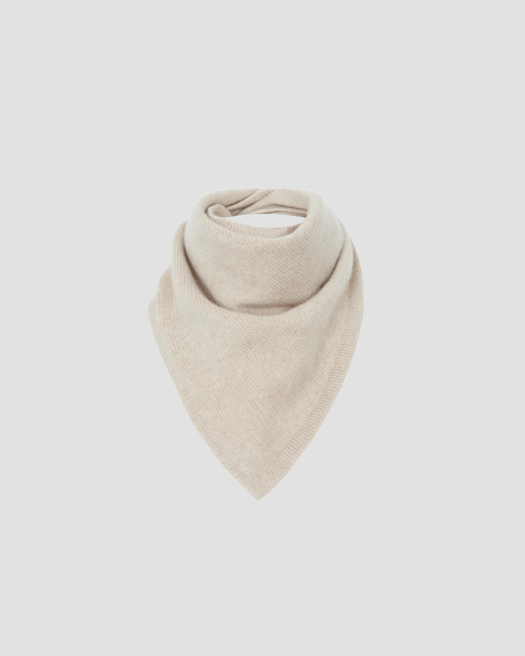 Echarpe mini Stella Linnea Lund, coloris anthracite, cachemire – vue 4