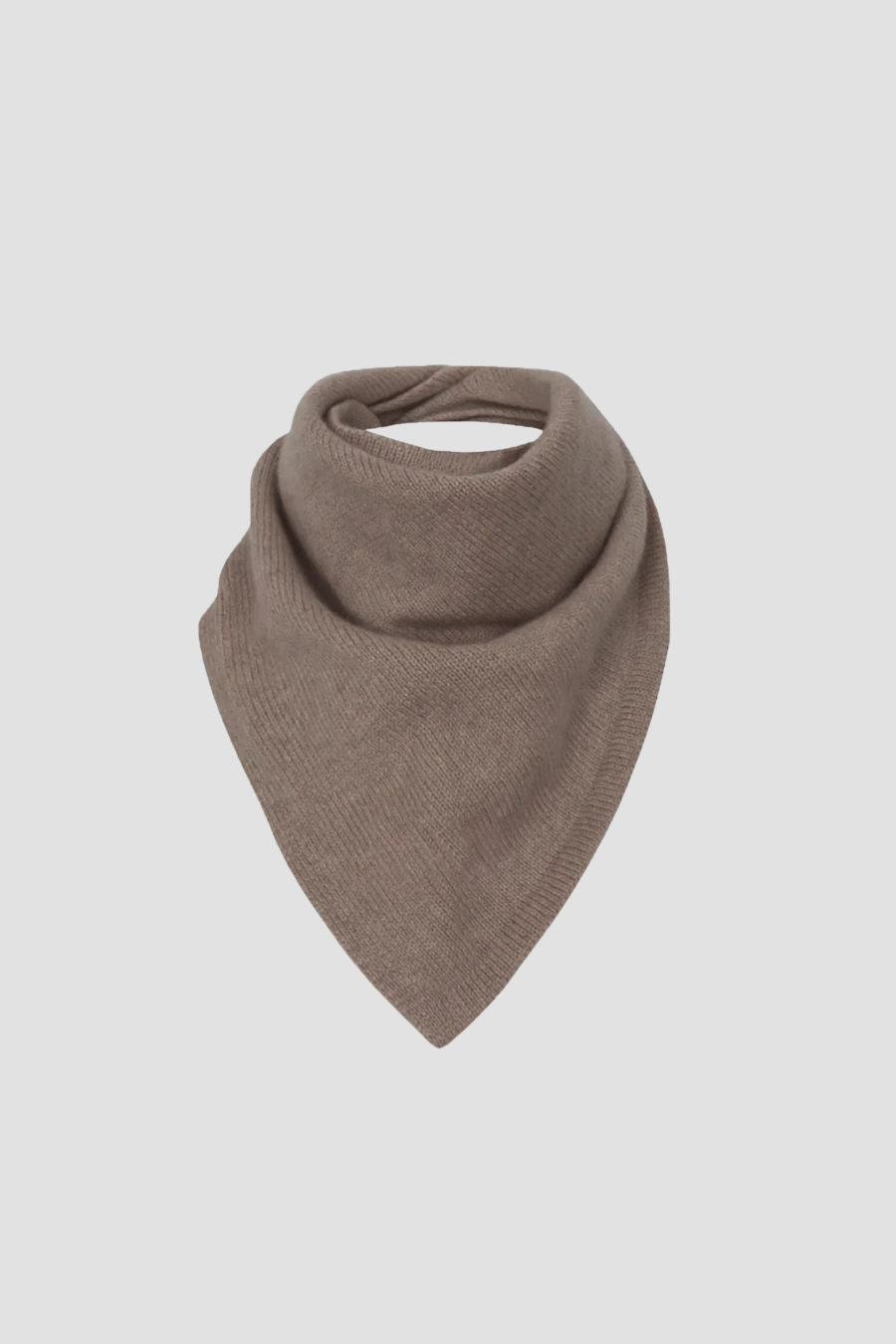 Echarpe mini Stella Linnea Lund, coloris anthracite, cachemire – vue 3