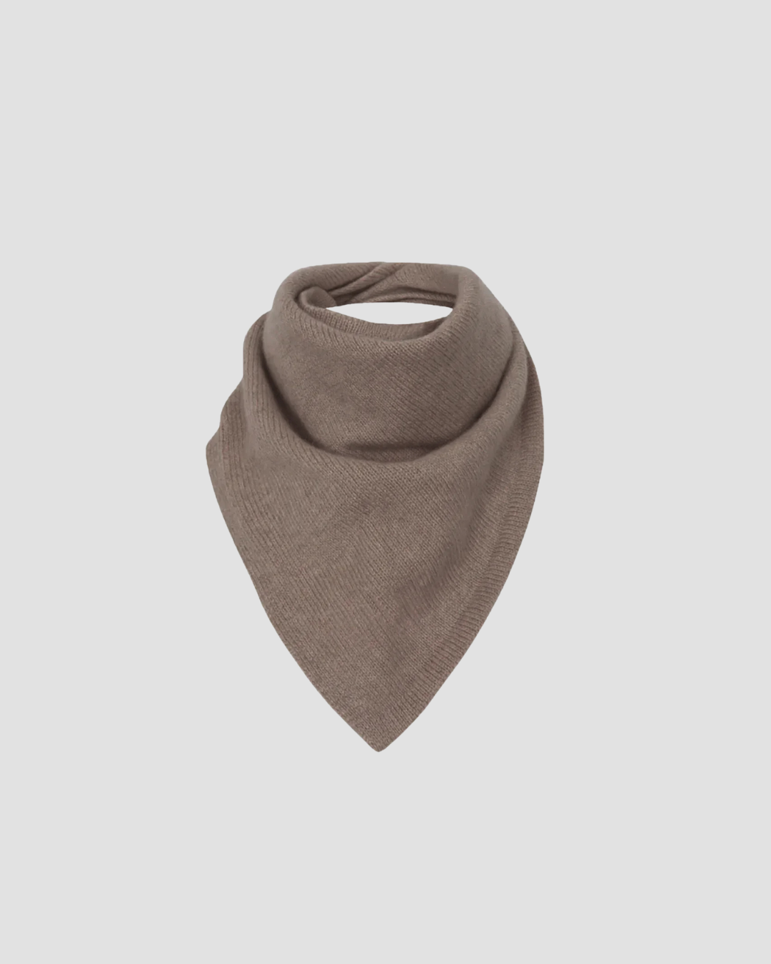 Echarpe mini Stella Linnea Lund, coloris anthracite, cachemire – vue 3