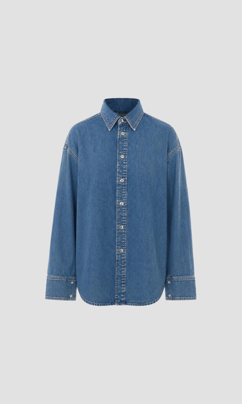 Chemise Victoria Haikure, coloris bleu, coton