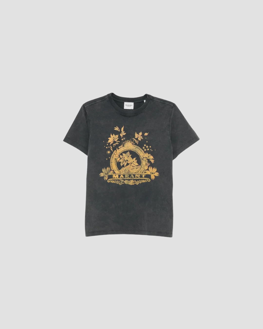 Tee-shirt Zewel Isabel Marant Etoile, coloris faded black, coton