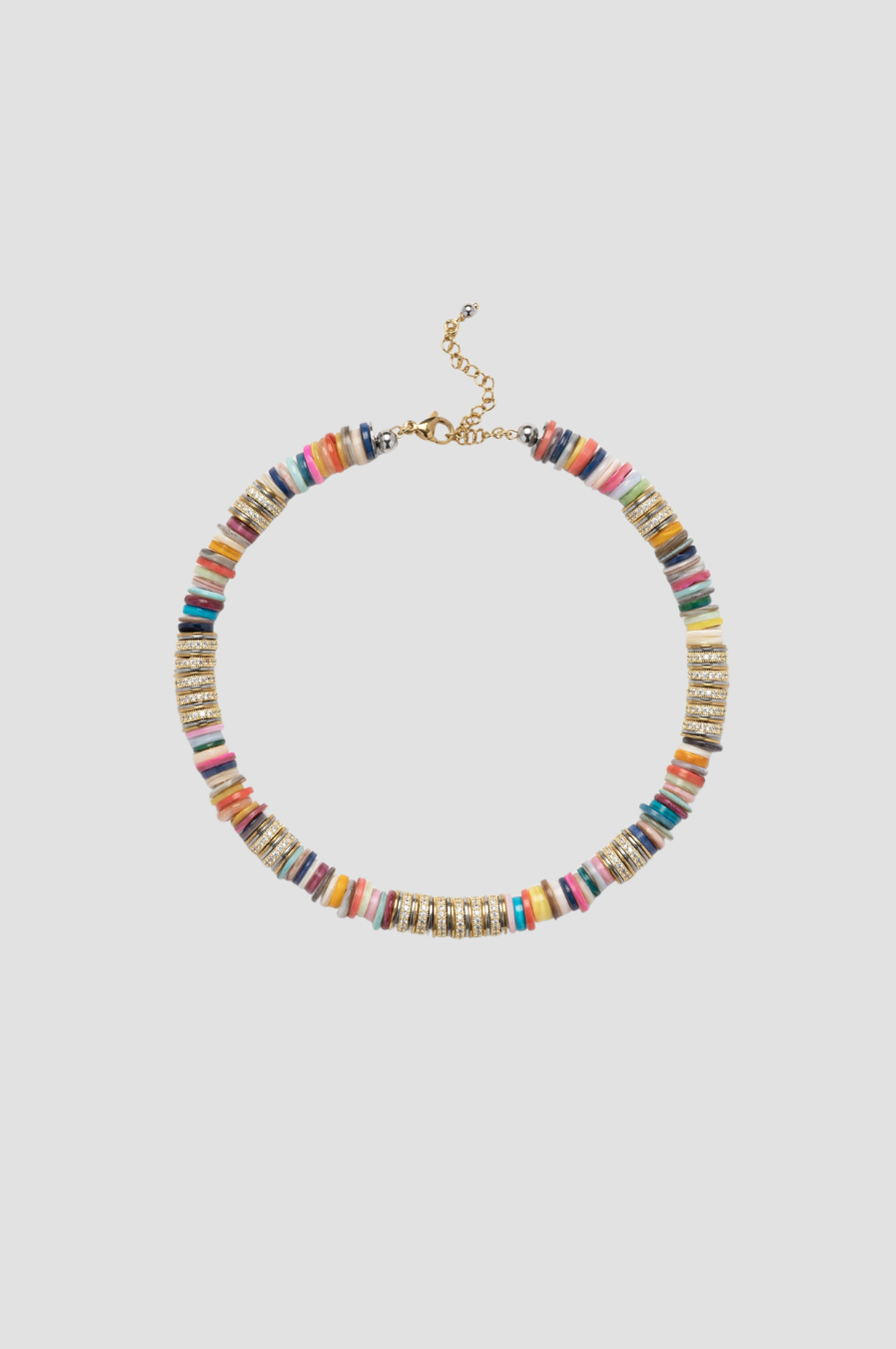Collier Sculpt rondelles Sigal