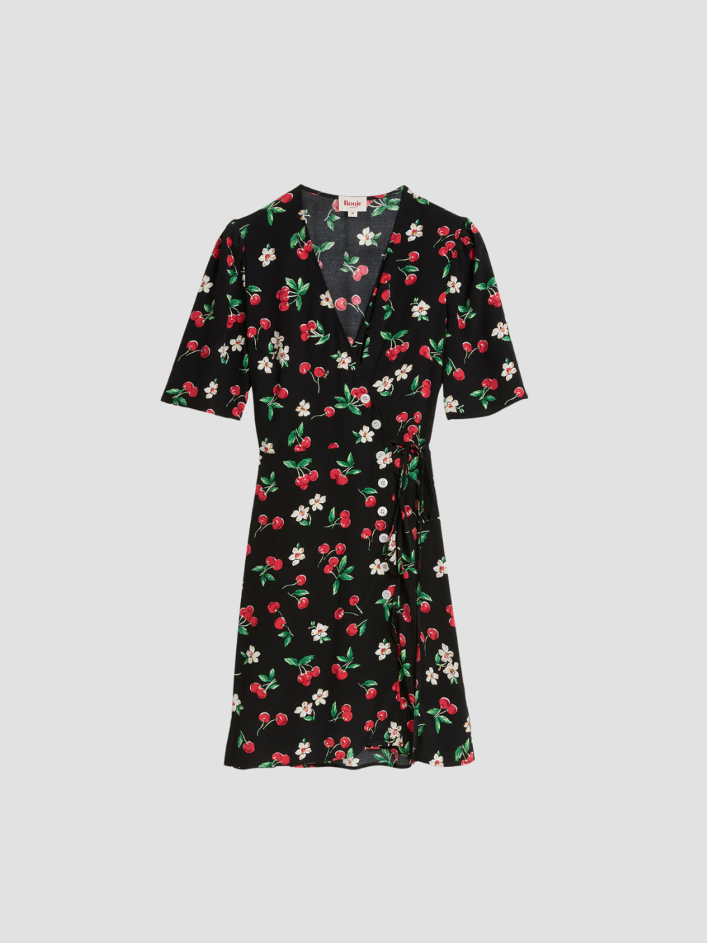 robe courte tendance été
rétro et allure parisienne avec cette robe imprimé cerise cherry baby