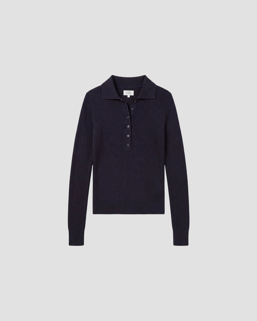pull en maille, marque hardford, modele musica, coloris marine , pret du corps