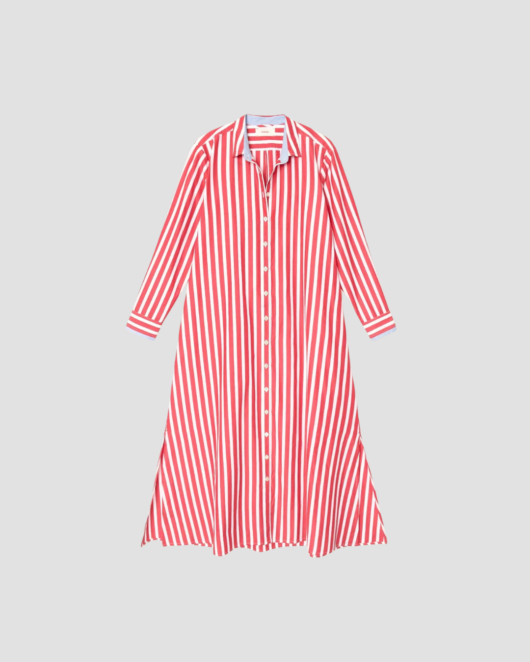 Robe Boden rayée Xirena, coloris scarlet stripe, coton