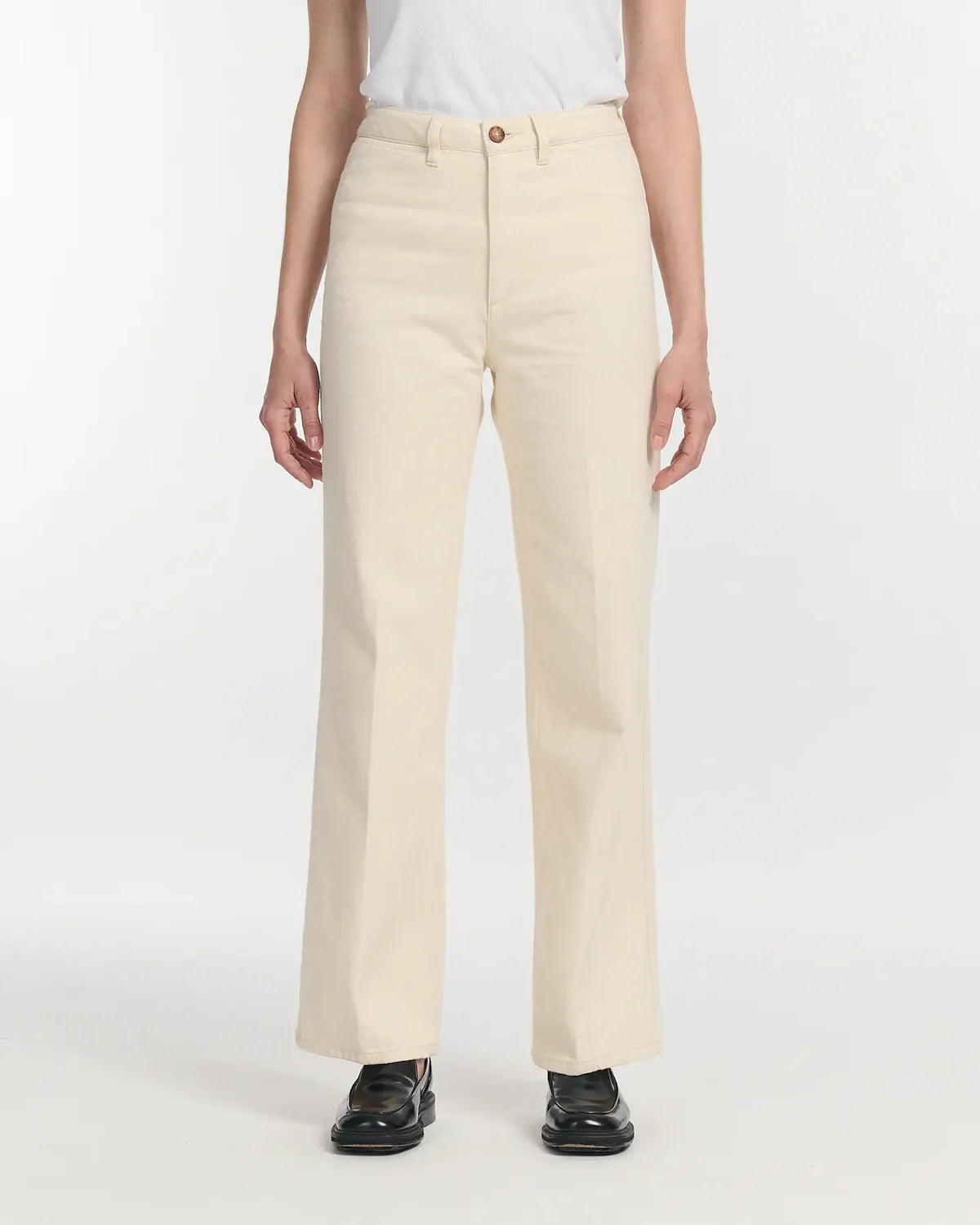Jean Swann Labdip, coloris ecru, coton – vue 2