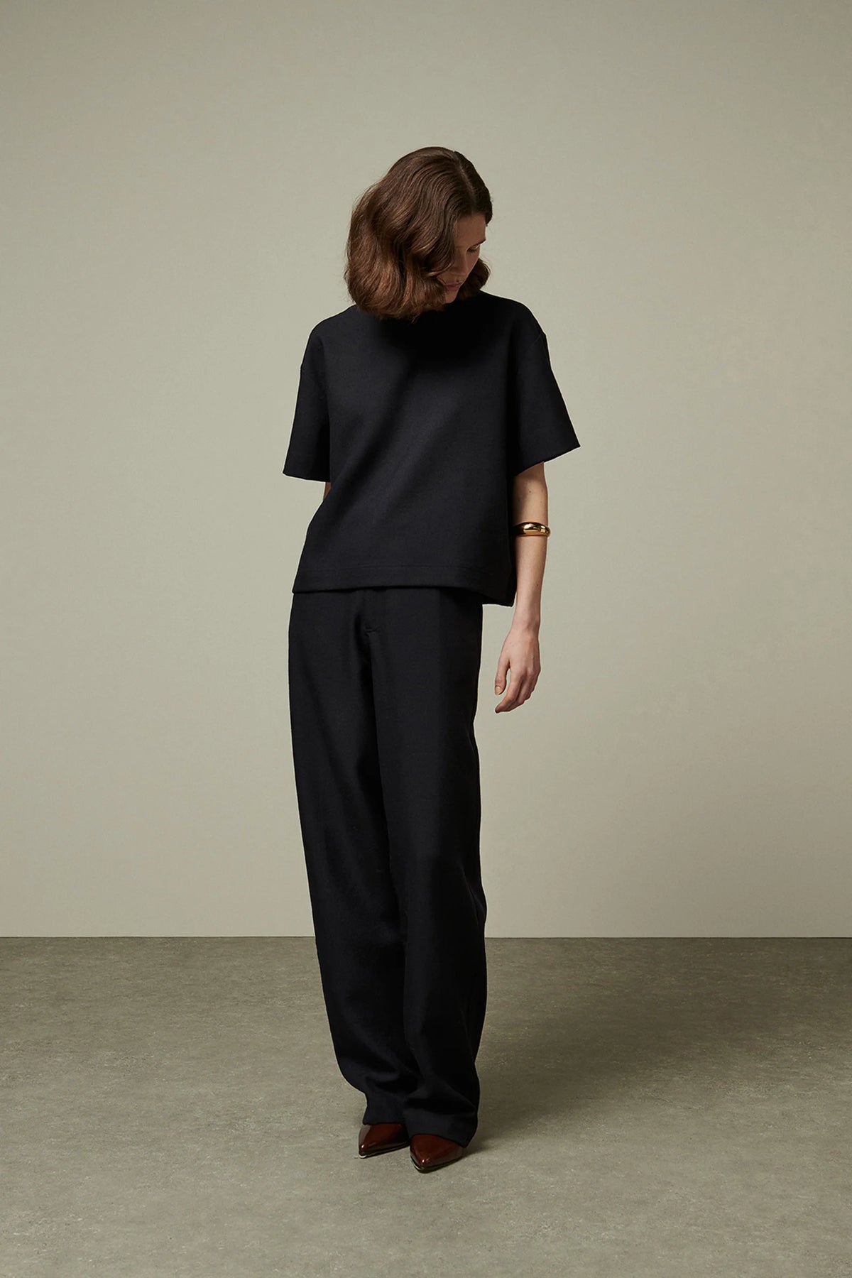 Top Steeve Belle Pièce, coloris navy, laine