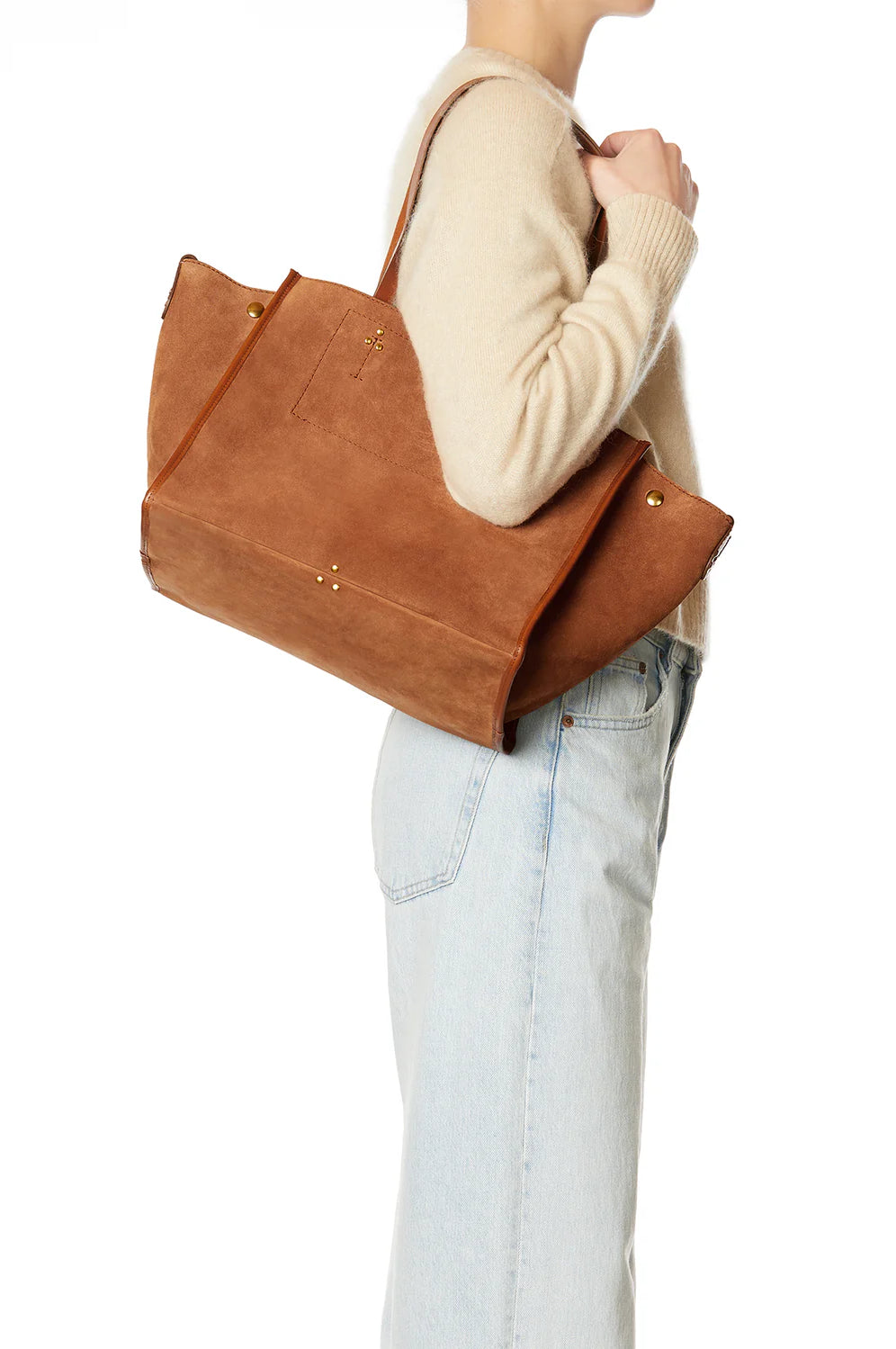 Sac Léon M Jérôme Dreyfuss, coloris noir, croute – vue 4