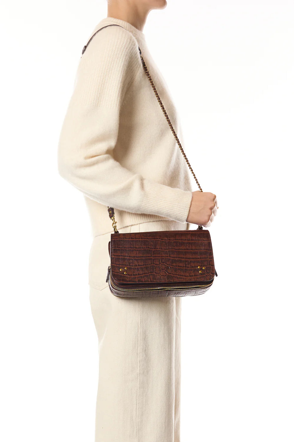 Sac Bobi Jérôme Dreyfuss, coloris noir, coton – vue 3