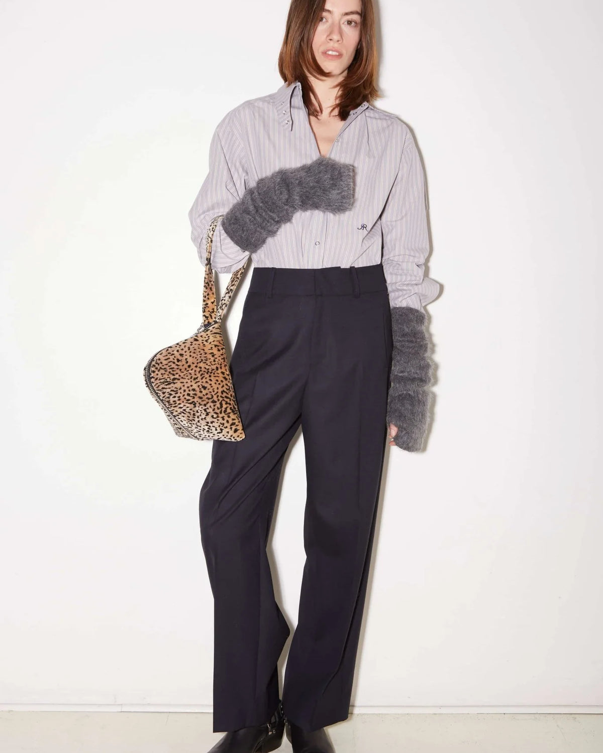 Pantalon Lou Roseanna, coloris noir, laine – vue 2