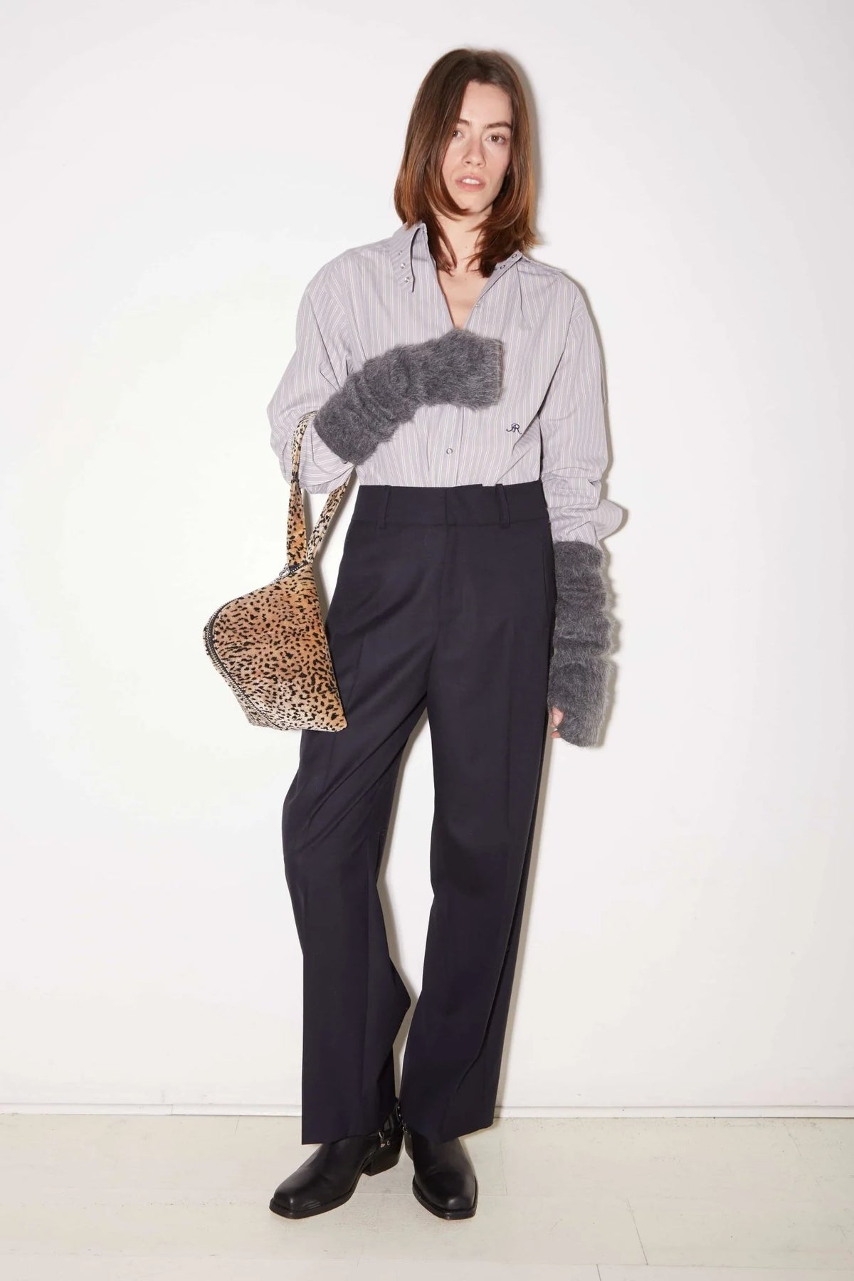 Pantalon Lou Roseanna, coloris noir, laine – vue 2