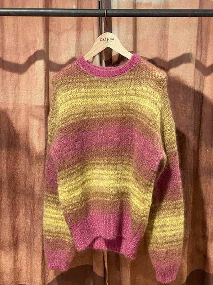 Pull Bicolore Mohair Pomand Re L Adresse