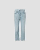 jean slim femme, modèle Riley , marque Agolde, coloris stream