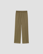 pantalon taille élastique, marque pomandere , coloris avocat , référence 262-7152/24334