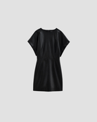robe courte en cuir femme, marque anine bing , modele zelie, coloris noir 