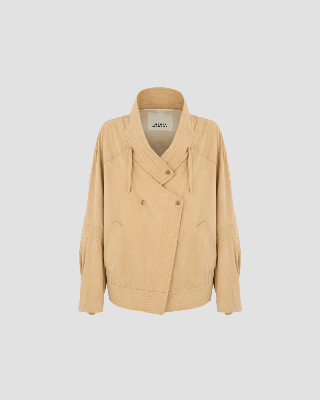 veste ultra tendance isabel marant 
veste du défilé isabel marant 
veste fluide et moderne 
isabel marant 