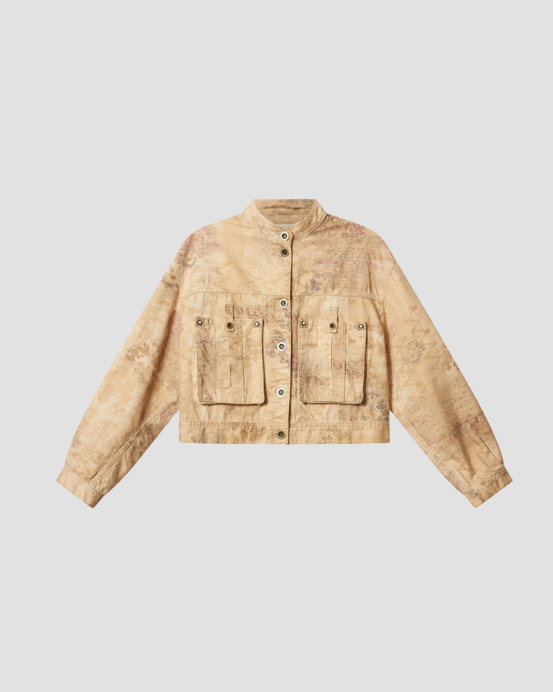 veste souple isabel marant
veste défilé isabel marant 
veste mandala 