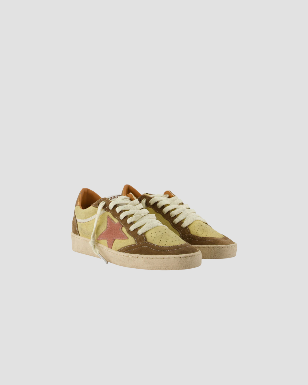 Baskets Ball Star 83402 Golden Goose, coloris jaune – vue 2